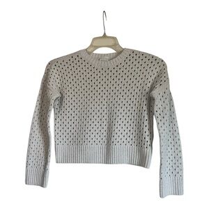 Abercrombie Kids Gray Eyelet Sweater